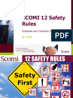 12 Safety Rules