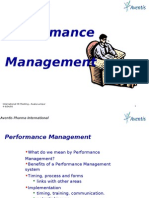 Performance Management Aventis