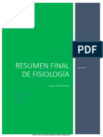 Apunte Final Fisiologia 2021-1