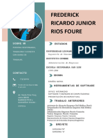 Curriculum de Vida Frederick Rios Foure