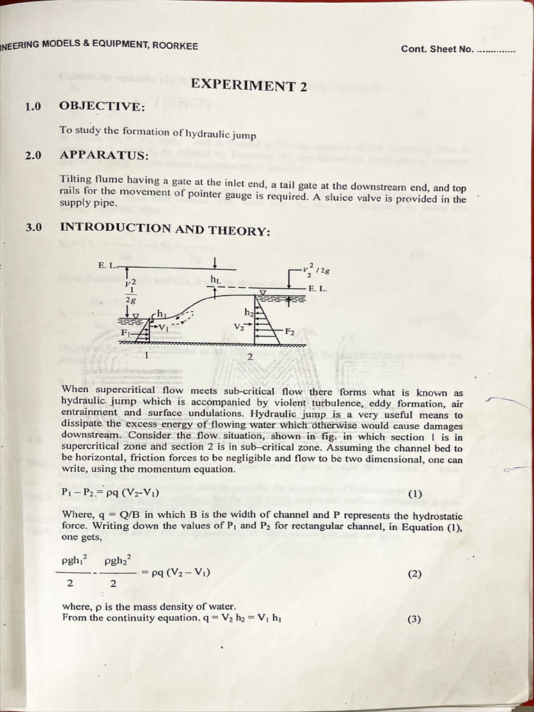 Hydraulic jump PDF