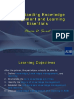 Knowledge Management Learning Essentials