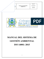Manual de Gestion Colegio San Luis de Gonzaga