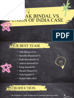 AK Bindal Vs Union of India