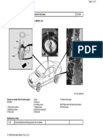 W203 Replace Fuel Pump