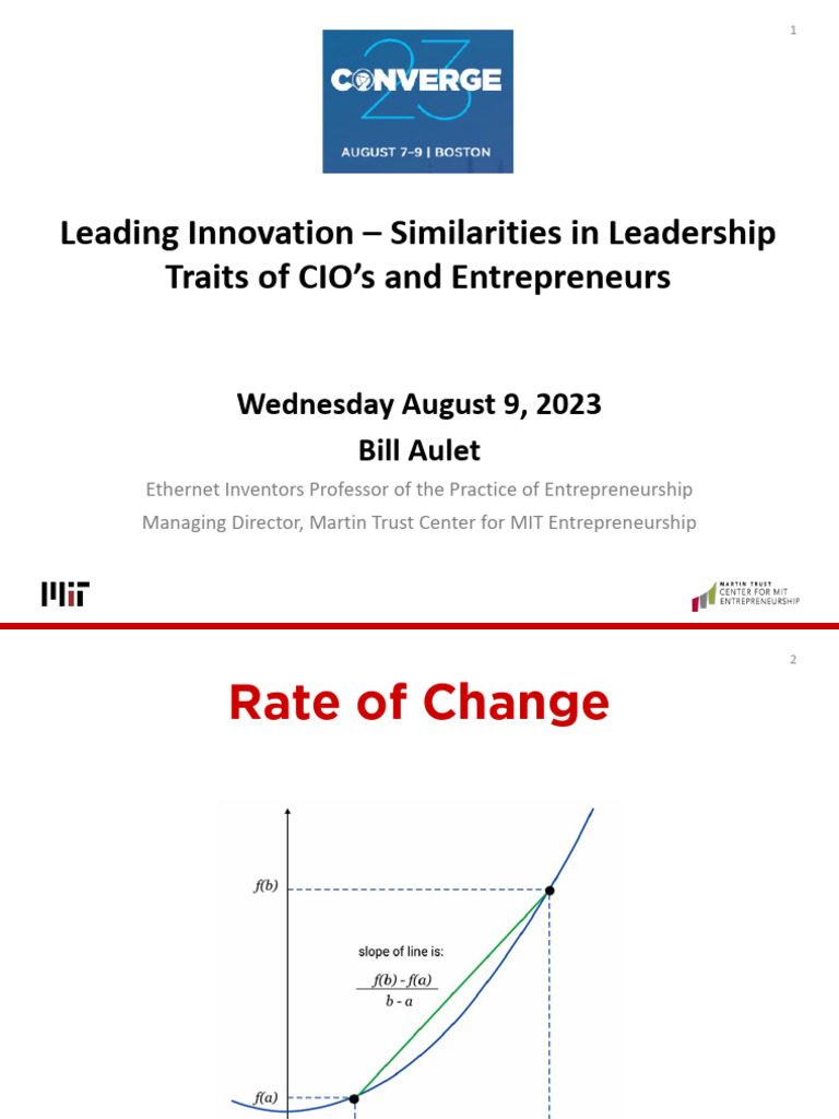 Bill Aulet Pdf Entrepreneurship Leadership