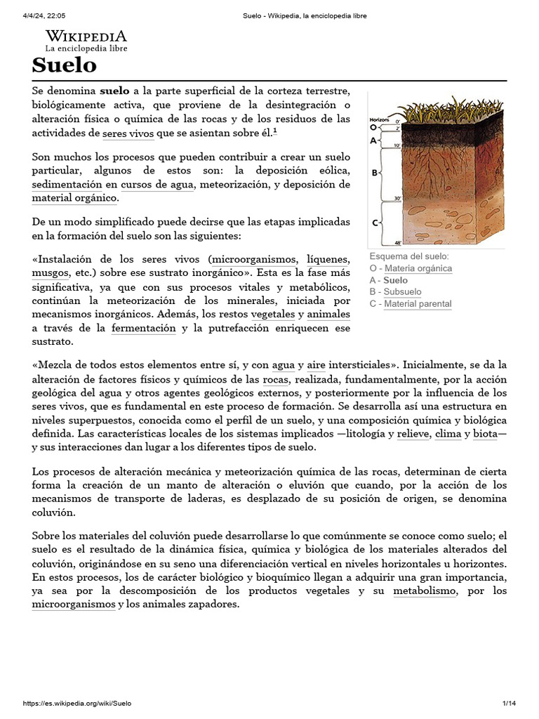 Suelo | PDF | Suelo | Ciencia del suelo