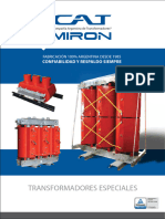 Flyer Transformadores Especiales para mineria