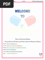 2nd Year D Pharm Syllabus | PDF | Pharmacy | Metabolism