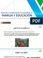 FAMILIA Y EDUCACIÓN