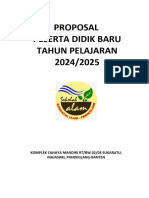 Prposal PPDB 2024 Sekolah Alam