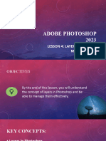 Adobe Photoshop 2023 Lesson 4