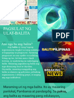 Mga Halimbawa NG Balita | PDF