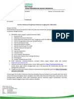 Surat Selindo Kelengkapan Dokumen ISO