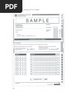 IELTS Reading Answer Sheet | PDF