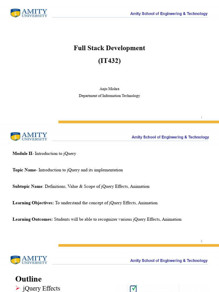 Lecture 4 FS | PDF | J Query | Callback (Computer Programming)
