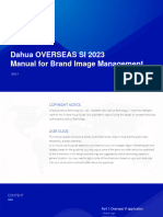 Dahua Overseas SI Guideline