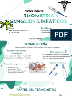 Semiologia Veterinaria Termometria y G. Linfaticos PP2023