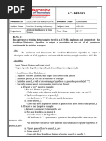 ML Lab Manual - Ex No. 1 To 9