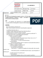 ML Lab Manual - Ex No. 1 To 9