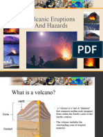 Volcanic eruption and hazard. S9-Appt