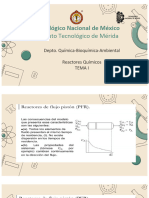 Reactor de Flujo en Piston