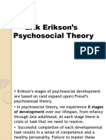 Erik Erikson's Psychosocial Theory