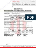 Safety Data Sheet - Bondex 454