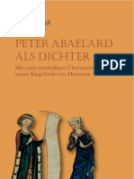 Leseprobe Aus: "Peter Abaelard Als Dichter" Von Ursula Niggli