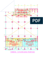 DATA CENTER - TRILLIUM - NOIDA - 1-5 FLOOR LEVEL FRAMING PLAN-Model