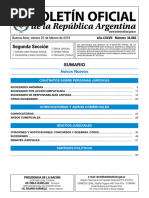 Segunda Sección: Sumario | PDF | Gobierno | Business
