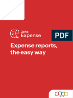 Zoho Expense Brochure