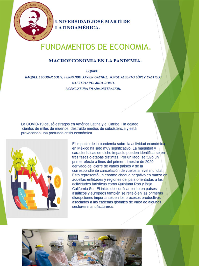 Impacto Económico de COVID-19 en México | PDF | Empleo | Desempleo