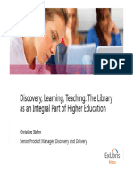 Discovery Learning Teaching The Library