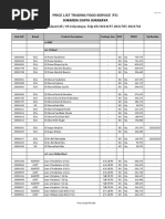 Price List TRD Food Service 15 FEB 2023