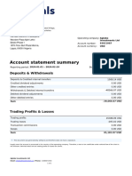 Account Statement - Profile)