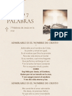 Dirección Culto 7 Palabras