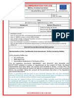 RFU-STR-001 Content of EC Certificates