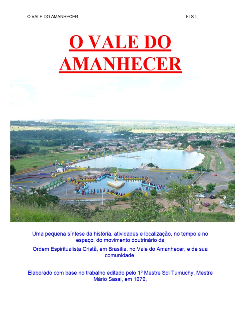 O Vale Do Amanhecer 1 Pdf Escravidão Humano