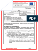 RFU-STR-060 Validity of Certificates