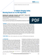 Research On Electric Vehicle Charging Safety Warning Based On A-LSTM Algorithm