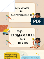 Pagmamahal NG Diyos FOR STUDENTS