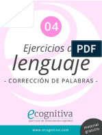 Lenguaje 04 - Correccion de Palabras