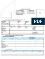 FORM LAMARAN KERJA