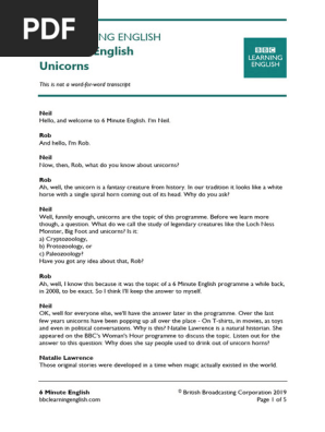 Script of the podcast