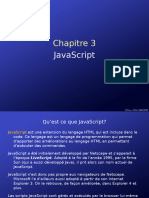 Chapitre 3: Javascript