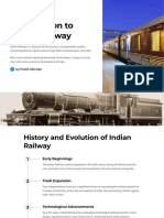 Introduction To Indian Railway: by Pratik Shirude