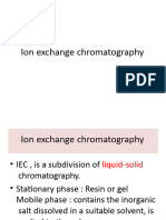 Ion Exchane Chromatography