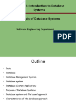 Database Management system chapter one 