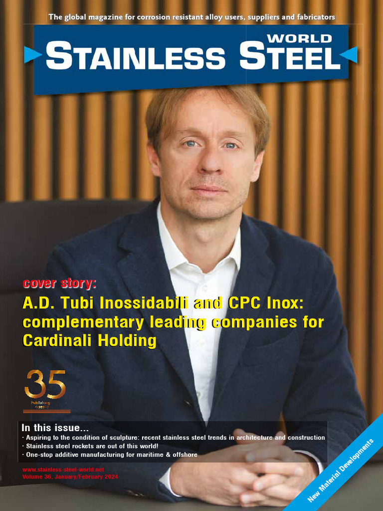 Stainless Steel World Magazine JanuaryFebruary 2024 PDF Stainless